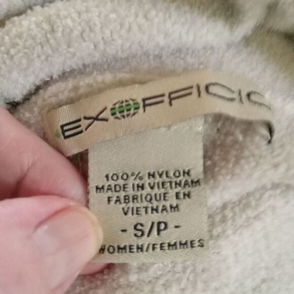 Soft, Cream, Brushed Nylon  Turtleneck Sweater - Picture 5 of 6